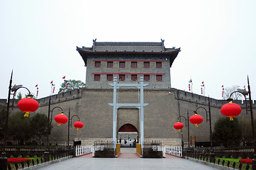 Image showing Ancient city wall