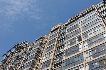 Image showing Apartment block