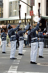 Image showing Veterans Day parade