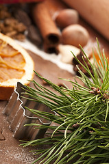 Image showing Christmas baking