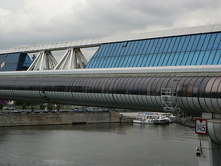 Image showing glass bridge