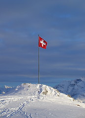 Image showing Swiss Flag