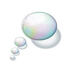 Image showing soap bubble