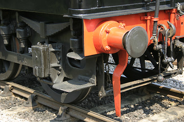 Image showing train buffers