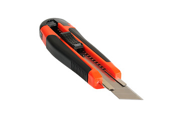 Image showing Red stationery knife