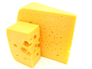 Image showing piece of cheese 