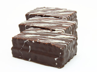 Image showing  chocolate wafers 