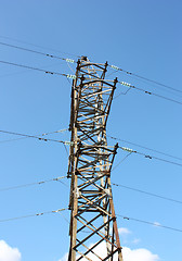 Image showing Electrical tower