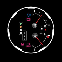 Image showing car dashboard