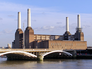 Image showing London Battersea powerstation