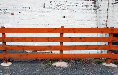 Image showing A fence