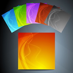 Image showing Abstract backgrounds collection