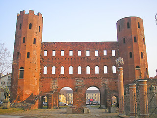 Image showing Porte Palatine, Turin