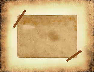 Image showing vintage paper