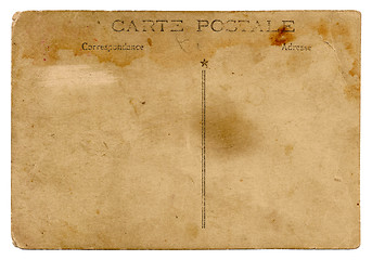 Image showing vintage post card