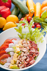 Image showing fresh caesar salad