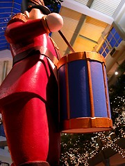 Image showing Giant Toy Soldier