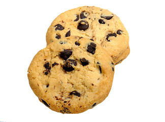 Image showing Chocolate chips cookies