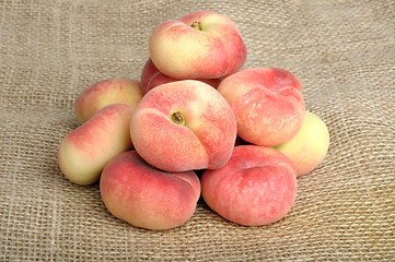 Image showing flat peach