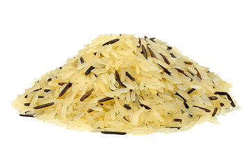 Image showing mixture of purified and wild rice