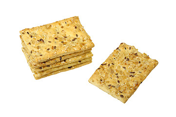 Image showing puff pastry with cereals