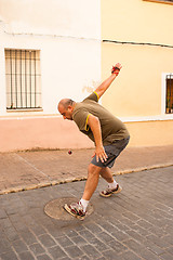 Image showing Pelota player