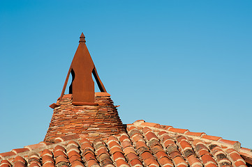 Image showing Medieval chimney