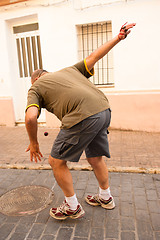 Image showing Pelota player