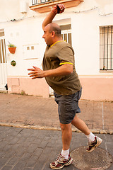 Image showing Pelota player