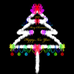 Image showing Merry Christmas and Happy New year