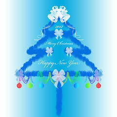 Image showing Merry Christmas and Happy New year