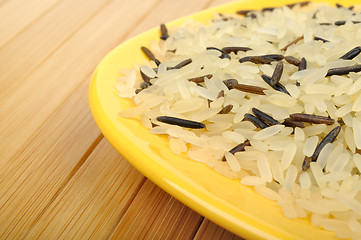 Image showing rice on a plate