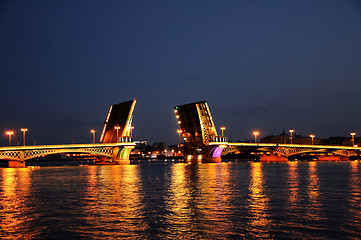 Image showing swing bridge