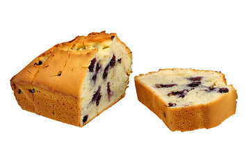 Image showing blueberry pie