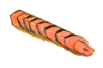 Image showing salted salmon