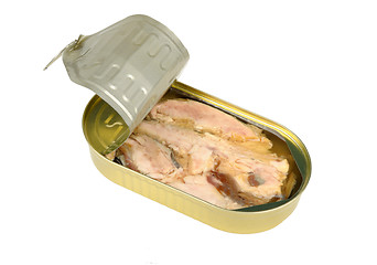 Image showing canned fish