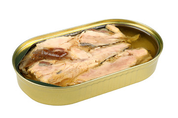 Image showing canned fish