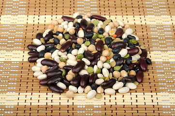 Image showing beans on the mat