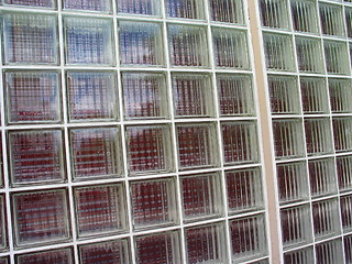 Image showing Glass Block Wall