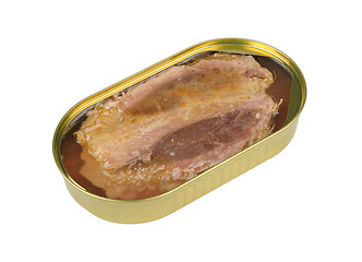 Image showing canned tuna