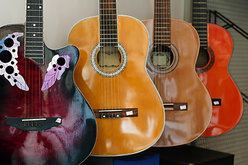 Image showing Ordered acoustic guitars