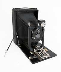 Image showing Authentic old photo camera