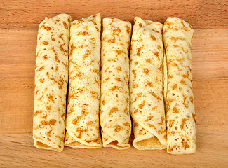 Image showing homemade pancakes