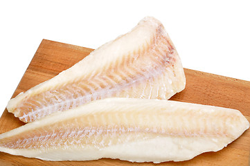 Image showing frozen fish fillets