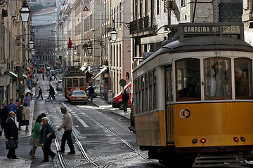 Image showing Lisbon tram