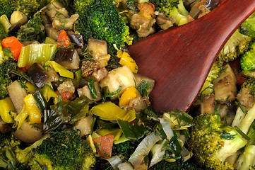 Image showing vegetable ragout