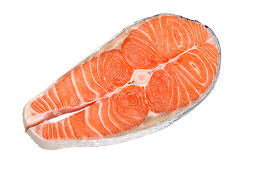 Image showing steak salmon