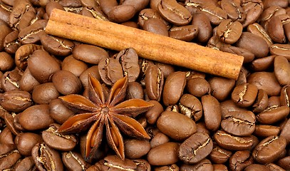 Image showing coffee and spices