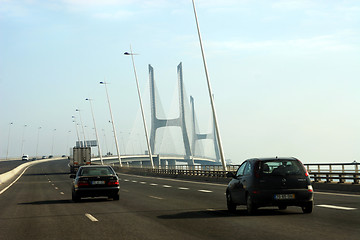 Image showing Ponte Vasco da Gama, Lisbon