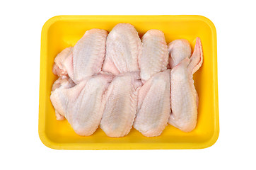 Image showing raw chicken wings